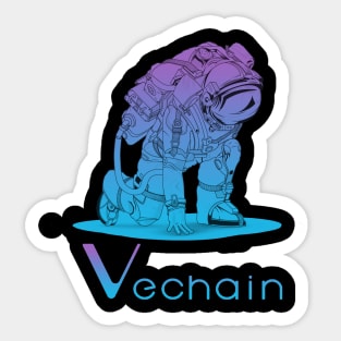 Vechain coin Crypto coin Crytopcurrency Sticker